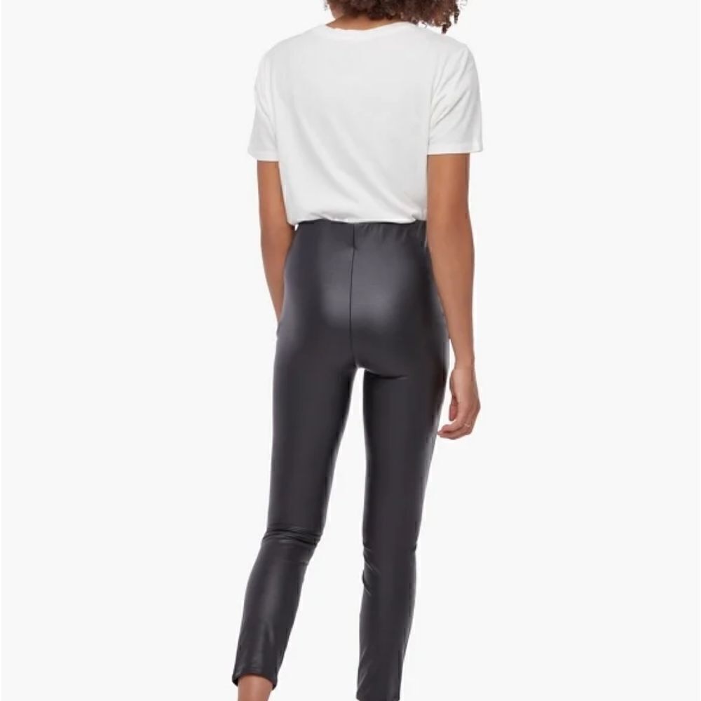 Faux Leather Leggings   - Picture 3 of 4